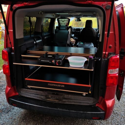 Spací vestavba Toyota Proace